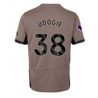 Dámy Fotbalový dres Tottenham Hotspur Destiny Udogie #38 2023-24 Třetí Krátký Rukáv